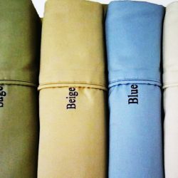 Dyed Satin Sheets