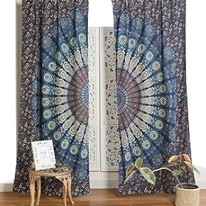 Loneta Printed Fabric Curtain